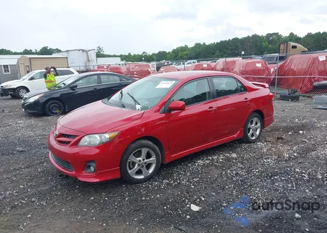 2012 Toyota Corolla S from USA, damaged, VIN 2T1BU4EE7CC780355